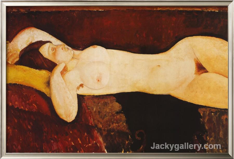 Woman Reclining by Amedeo Modigliani paintings reproduction